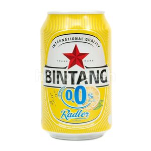 CEK BPOM Minuman Malt Berkarbonasi Rasa Lemon Bintang Radler Zero