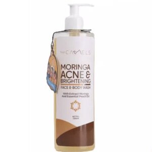 CEK BPOM The Camels Moringa Acne Brightening Face & Body Wash