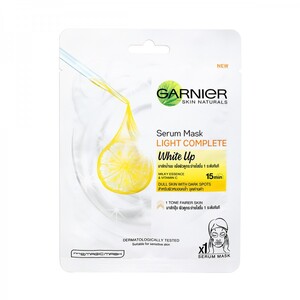 CEK BPOM Skin Naturals Serum Mask Light Complete Bright Up GARNIER