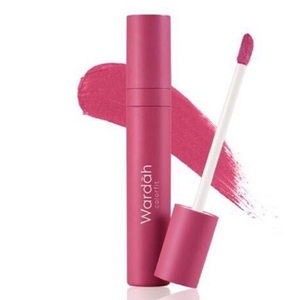 CEK BPOM Wardah Colorfit Velvet Matte Lip Mousse 06 Fuchsia Lover