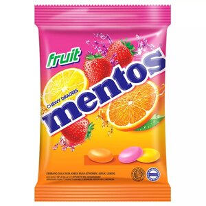 CEK BPOM Mentos Kembang Gula Rasa Aneka Buah (Stroberi, Jeruk, Lemon)