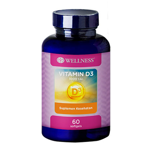 Cek Bpom Wellness Vitamin D3 1000 IU