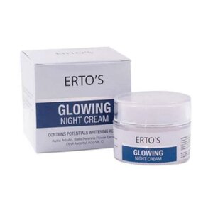 CEK BPOM Erto's Glowing Night Cream