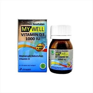 Cek Bpom Mywell Vitamin D3 1000 IU