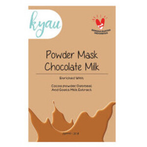 CEK BPOM Kyau powder mask chocolate milk