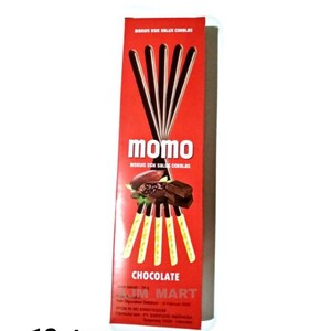 CEK BPOM Momo Biskuit Stik Salut Cokelat