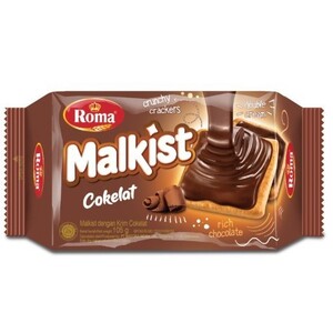 CEK BPOM Roma Malkist dengan Krim Cokelat