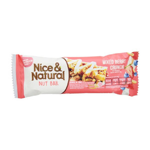 CEK BPOM Nice & Natural Makanan Ringan Bar Kacang Rasa Mixed Berry