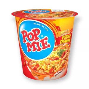 CEK BPOM Pop Mie Mi Instan Cup Kuah Pedas Dower Rasa Ayam Pedas