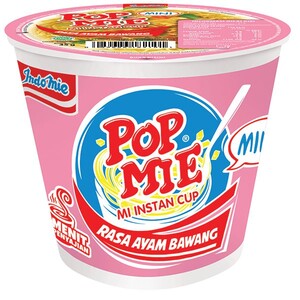 CEK BPOM Pop Mie Mi Instan Cup Mini Rasa Ayam Bawang