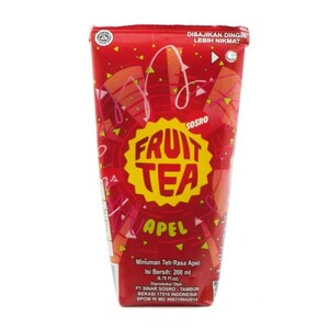 CEK BPOM Sosro Minuman Teh Rasa Apel (Fruit Tea Apel)