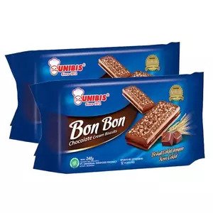 CEK BPOM Unibis Biskuit Coklat Dengan Krim Coklat (Bon - Bon Chocolate)