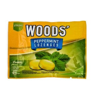 CEK BPOM Woods Permen Mint Rasa Lemon