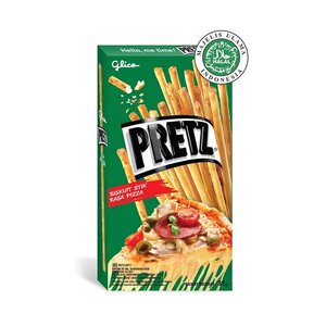 CEK BPOM Glico Pretz Biskuit Stik Rasa Pizza