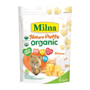 CEK BPOM Milna Nature Makanan Ringan Organik Rasa Keju