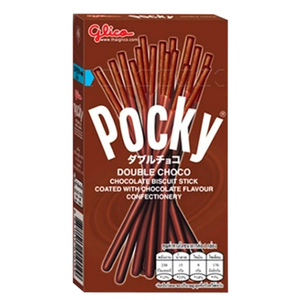 CEK BPOM Pocky Biskuit Stik Cokelat Bersalut Cokelat ( Double Choco)