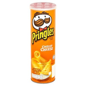 CEK BPOM Pringles Makanan Ringan Kentang Rasa Keju (Cheesy Cheese)