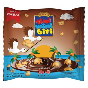 CEK BPOM Tini Wini Biti Krekers Rasa Cokelat