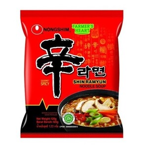 CEK BPOm Nongshim Farmers Heart Mi Instan Pedas Rasa Jamur