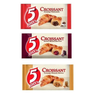 Cek Bpom 5 Days Roti Croissant Isi Vla Keju (Creamy Cheese)