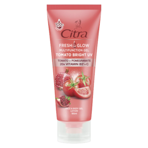 Cek Bpom Citra Fresh Glow Tomato + Pomegranate Face & Body Gel Lotion