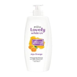 Cek Bpom Emeron Lovely White Uv Hand & Body Lotion Smooth & Bright ( Jeju Orange )