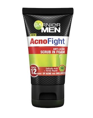 Cek Bpom Garnier Men Acnofight – Anti Acne Scrub In Foam