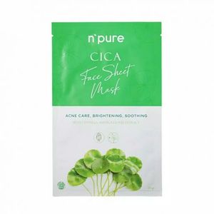 Cek Bpom N'pure Cica Face Sheet Mask