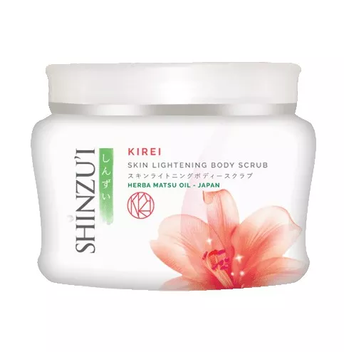 Cek Bpom Shinzu'i Skin Lightening Body Scrub With Sakura Extract Matsu