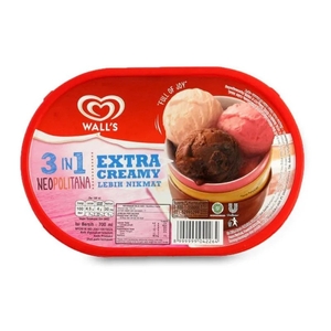 Cek Bpom Walls Es Krim Rasa Cokelat Stroberi Dan Vanila (3in1 Neopolitana)