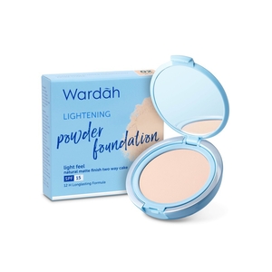 Cek Bpom Wardah Lightening Powder Foundation Light Feel 02 Golden Beige