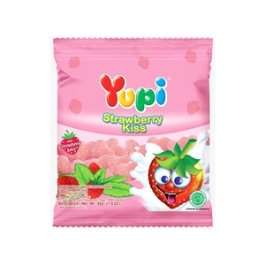 Cek Bpom Yupi Kembang Gula Lunak Jeli Rasa Stroberi (Strawberry Kiss)