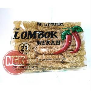 CEK BPOM Cap Lombok Merah Mi Kering