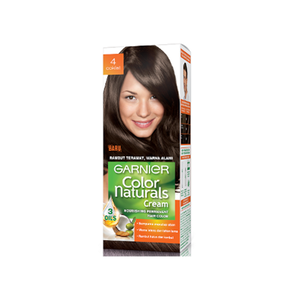 CEK BPOM Garnier Color Naturals - Cream Hair Colorant 4 Coklat