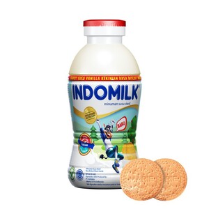 CEK BPOM Indomilk Minuman Susu Steril Rasa Biskuit Marie Vanila