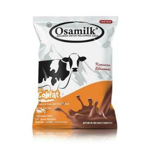 CEK BPOM Osamilk Campuran Susu dan Krim Bubuk Rasa Cokelat