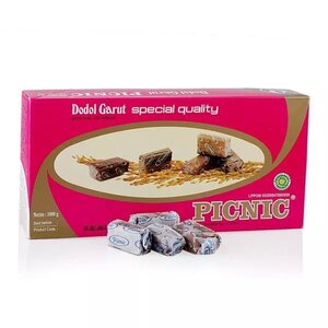 CEK BPOM Picnic Dodol Aneka Rasa (Susu-Coklat-Wijen)