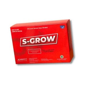 CEK BPOM S-Grow Minuman Serbuk Rasa Stroberi