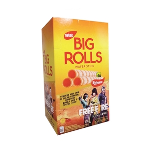 CEK BPOm Nabati Big Rolls Wafer Roll Isi Krim Keju