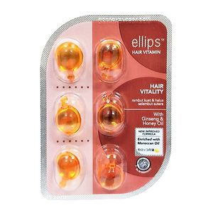 Cek Bpom Ellips Hair Vitamin Hair Vitality With Ginseng And Honey Oil