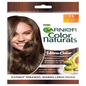 Cek Bpom Garnier Color Naturals Ultra Color - Krim Pewarna 7.3 Golden Brown