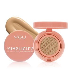 Cek Bpom Y.o.u The Simplicity Color Corrector Cc Cushion 02 Honey Beige