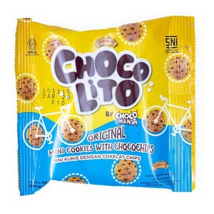 CEK BPOM Chochomania - Chocolito Kukis Mini Cokelat dengan Cokelat Chips