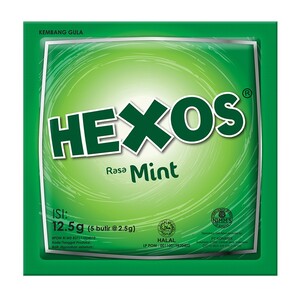 CEK BPOM Hexos Kembang Gula Mint