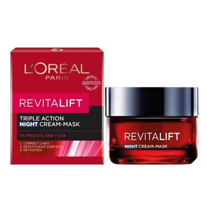 CEK BPOM L'oreal Revitalift Triple Action Night Cream-Mask