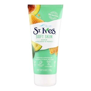 CEK BPOM St. Ives Soft Skin Scrub Avocado & Honey