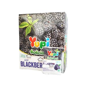 CEK BPOM Yupi Bolicious Kembang Gula Lunak Jeli Rasa Blackberry