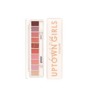 Cek Bpom Focallure 10 Color Eyeshadow Palette Fa-158 02 Sakura In Dream