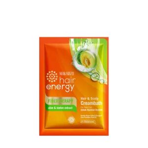 Cek Bpom Makarizo hair Energy Fibertherapy Hair & Scalp Creambath Aloe & Melon Extract