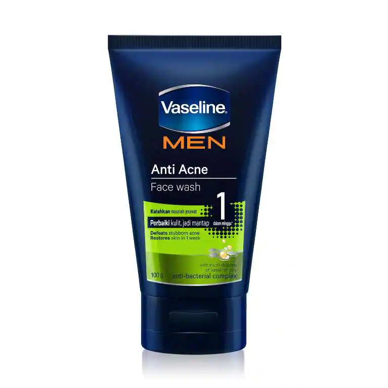 Cek Bpom Vaseline Men Antiacne Face Wash